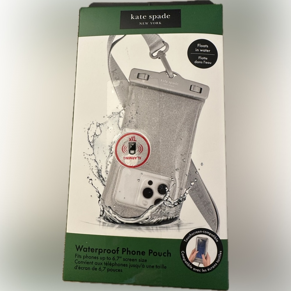 ♠️Kate Spade New York Floating Waterproof Phone Pouch – That Sparkle NWT